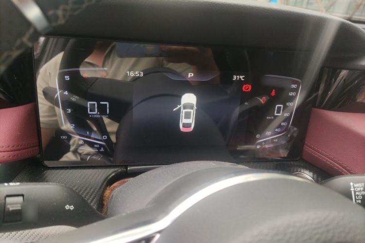 Used Hongqi H5 2025 Model 1.5T DCT Xuan Ying 2 Million Units Commemorative Edition Instrument Cluster