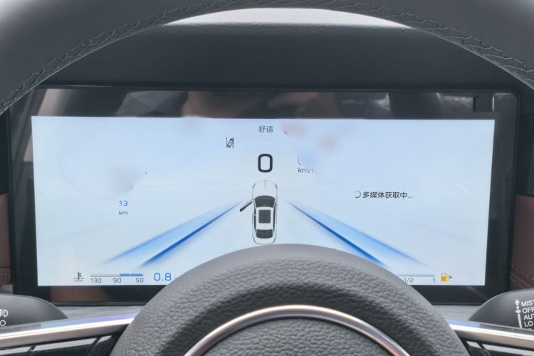Used Hongqi H5 2025 2.0T Automatic Flag Edition – 500 000 Units Commemorative Version Instrument Cluster