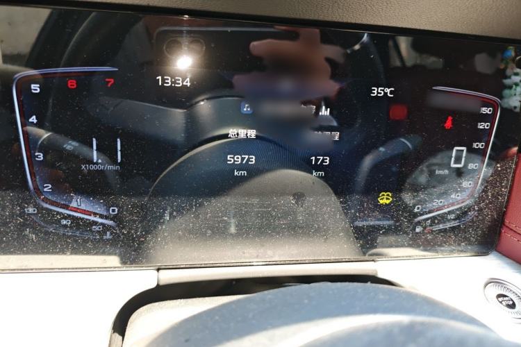 Used Hongqi H5 2025 1.5T DCT Qiyun 500 000th Unit Commemorative Edition Instrument Cluster