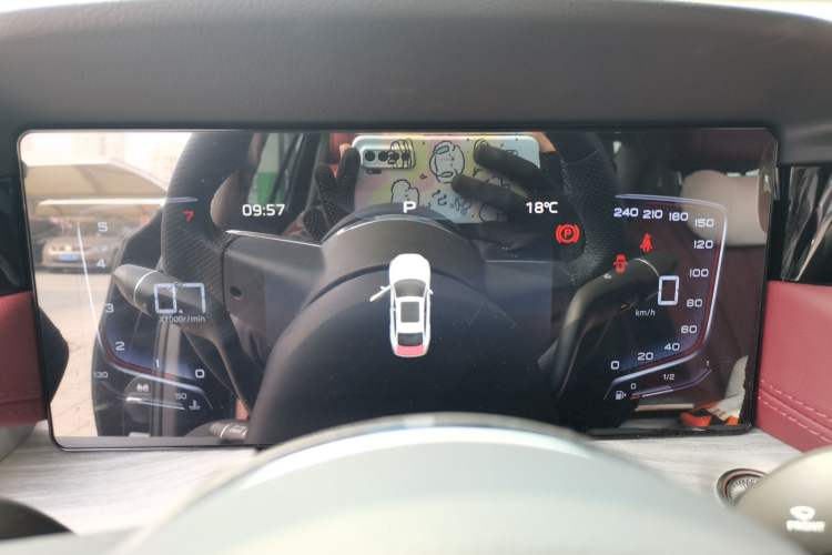 Used Hongqi H5 2025 1.5T DCT Qiyun 500 000th Unit Commemorative Edition Instrument Cluster