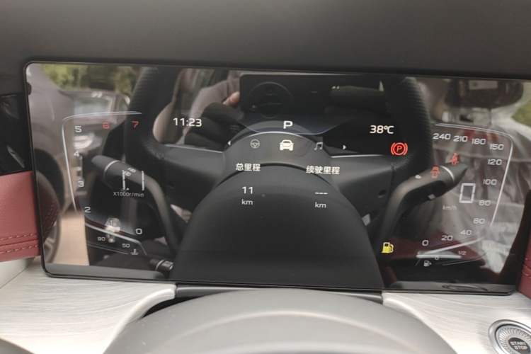 Used Hongqi H5 2025 1.5T DCT Qiyun 500 000th Unit Commemorative Edition Instrument Cluster