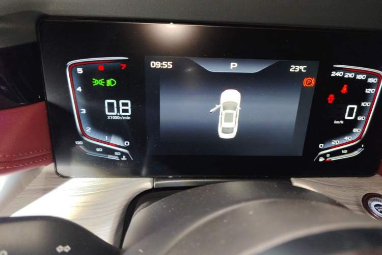 Used Hongqi H5 2025 1.5T DCT Qiyun 500 000th Unit Commemorative Edition Instrument Cluster