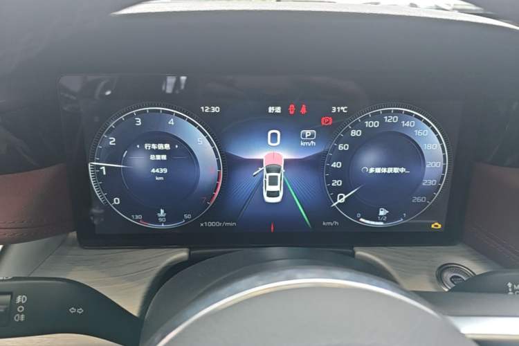 Used Hongqi H5 2025 2.0T Automatic Flag Edition – 500 000 Units Commemorative Version Instrument Cluster
