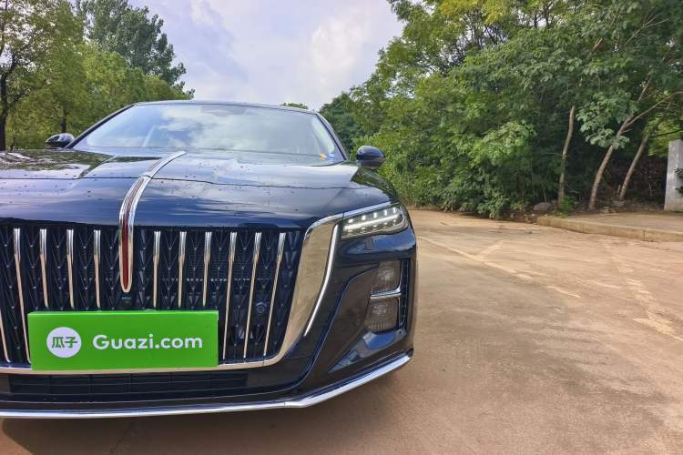 Used Hongqi H5 2025 2.0T Automatic Flag Edition – 500 000 Units Commemorative Version Left Front Headlight