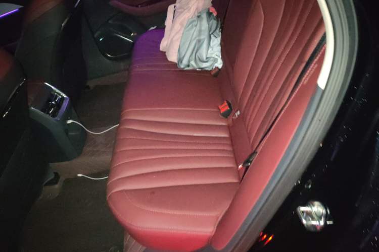 Used Hongqi H5 2025 2.0T Automatic Flag Edition – 500 000 Units Commemorative Version Left Rear Seat
