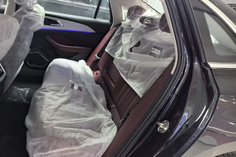 Used Hongqi H5 2025 2.0T Automatic Flag Edition – 500 000 Units Commemorative Version Left Rear Seat