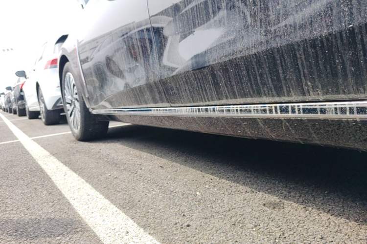 Used Hongqi H5 2025 2.0T Automatic Flag Edition – 500 000 Units Commemorative Version Left Side Sill