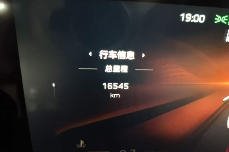 Used Hongqi H5 2025 2.0T Automatic Flag Edition – 500 000 Units Commemorative Version Odometer Close Up