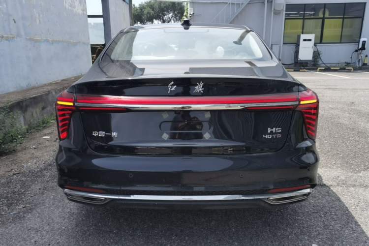Used Hongqi H5 2025 2.0T Automatic Flag Edition – 500 000 Units Commemorative Version Rear