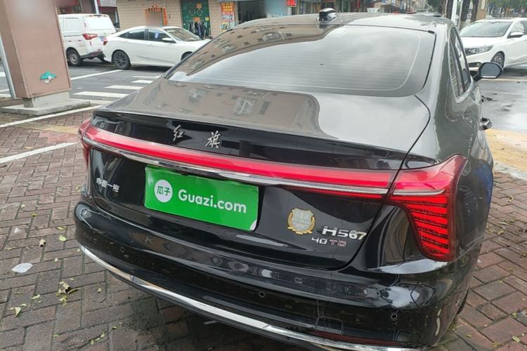 Used Hongqi H5 2025 2.0T Automatic Flag Edition – 500 000 Units Commemorative Version Rear
