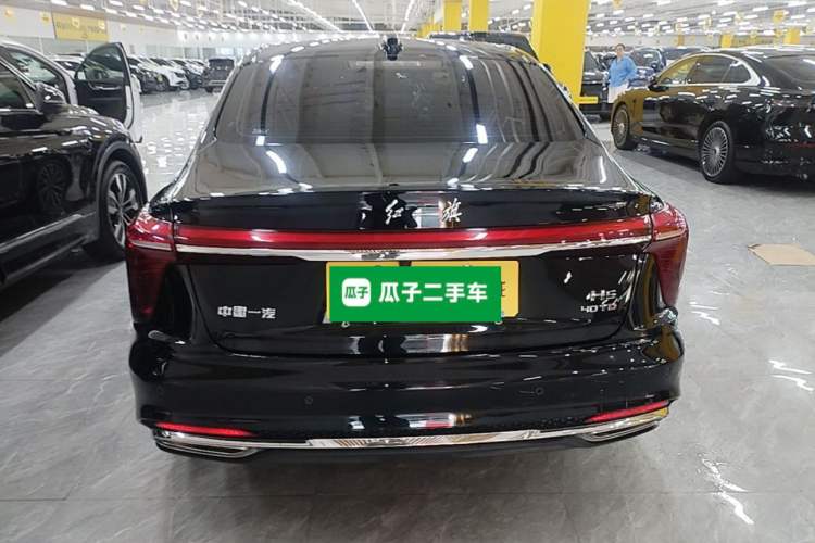 Used Hongqi H5 2025 2.0T Automatic Flag Edition – 500 000 Units Commemorative Version Rear