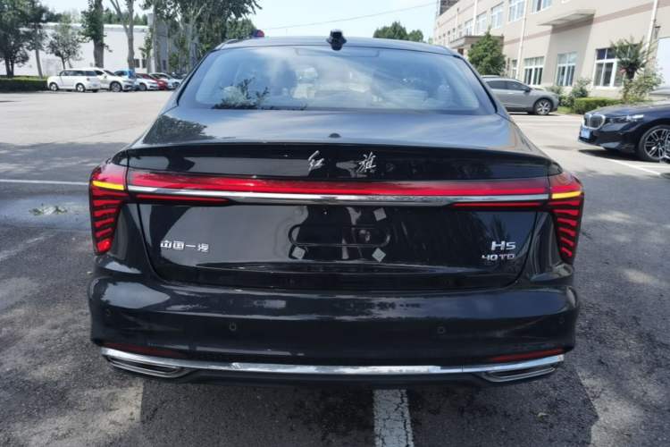 Used Hongqi H5 2025 2.0T Automatic Flag Edition – 500 000 Units Commemorative Version Rear