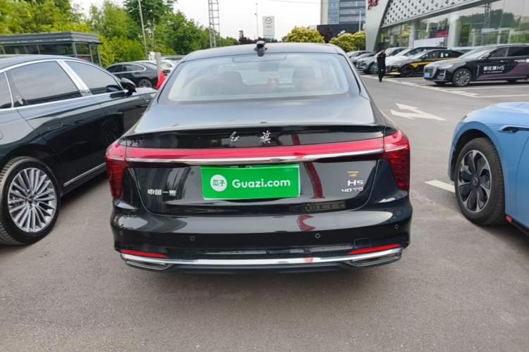 Used Hongqi H5 2025 2.0T Automatic Flag Edition – 500 000 Units Commemorative Version Rear