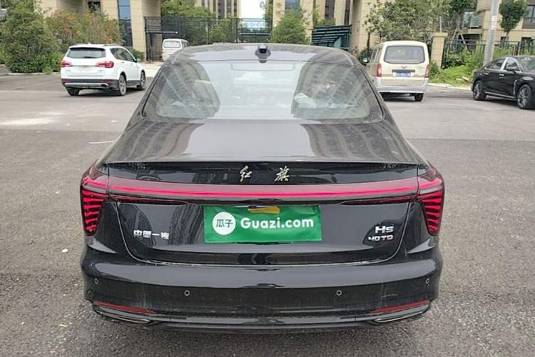 Used Hongqi H5 2025 Model 2.0T Automatic Xuan Ying 2 Million Units Commemorative Edition Rear