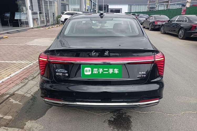 Used Hongqi H5 2025 2.0T Automatic Flag Edition – 500 000 Units Commemorative Version Rear