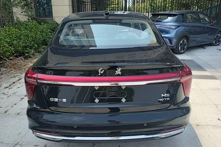 Used Hongqi H5 2025 2.0T Automatic Flag Edition – 500 000 Units Commemorative Version Rear