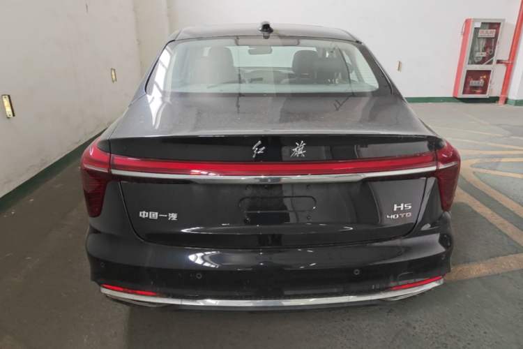 Used Hongqi H5 2025 2.0T Automatic Flag Edition – 500 000 Units Commemorative Version Rear