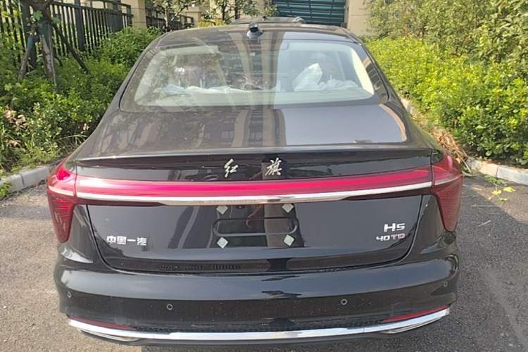 Used Hongqi H5 2025 2.0T Automatic Flag Edition – 500 000 Units Commemorative Version Rear