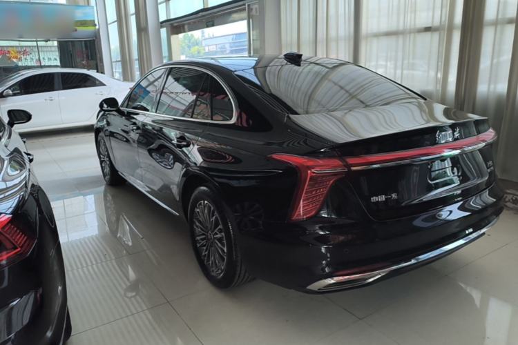 Used Hongqi H5 2025 1.5T DCT Qiyun 500 000th Unit Commemorative Edition Rear Left 45 Deg