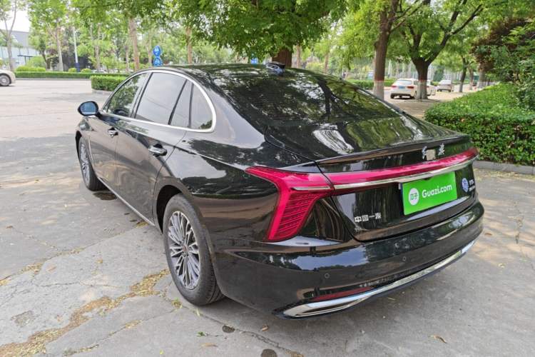 Used Hongqi H5 2025 1.5T DCT Qiyun 500 000th Unit Commemorative Edition Rear Left 45 Deg