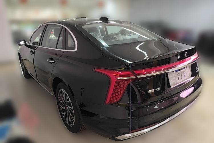 Used Hongqi H5 2025 2.0T Automatic Flag Edition – 500 000 Units Commemorative Version Rear Left 45 Deg