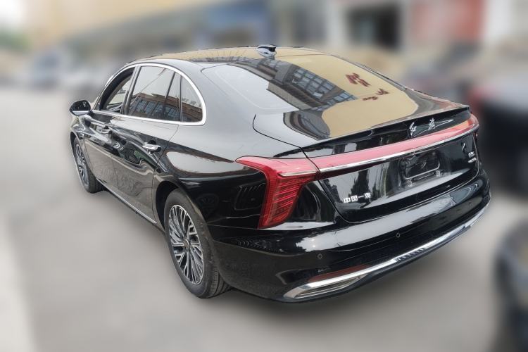 Used Hongqi H5 2025 2.0T Automatic Flag Edition – 500 000 Units Commemorative Version Rear Left 45 Deg