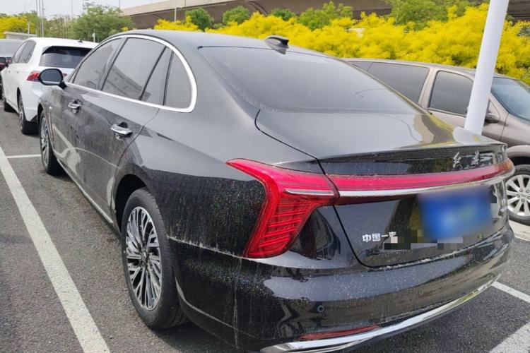 Used Hongqi H5 2025 2.0T Automatic Flag Edition – 500 000 Units Commemorative Version Rear Left 45 Deg