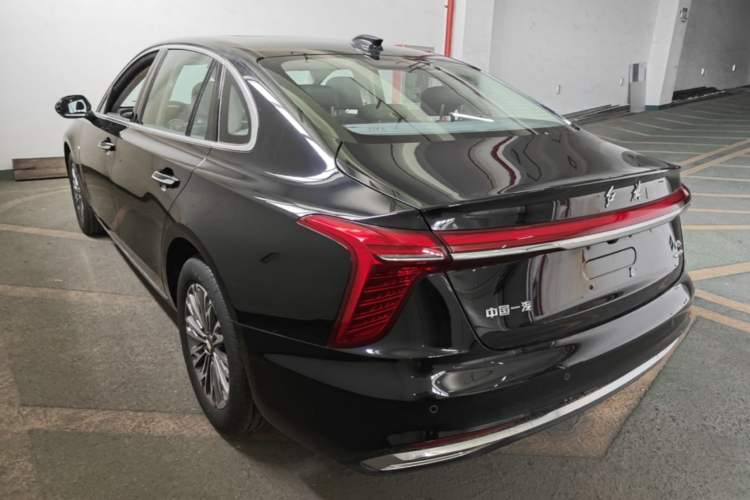 Used Hongqi H5 2025 2.0T Automatic Flagship 500 000th Unit Anniversary Edition Rear Left 45 Deg