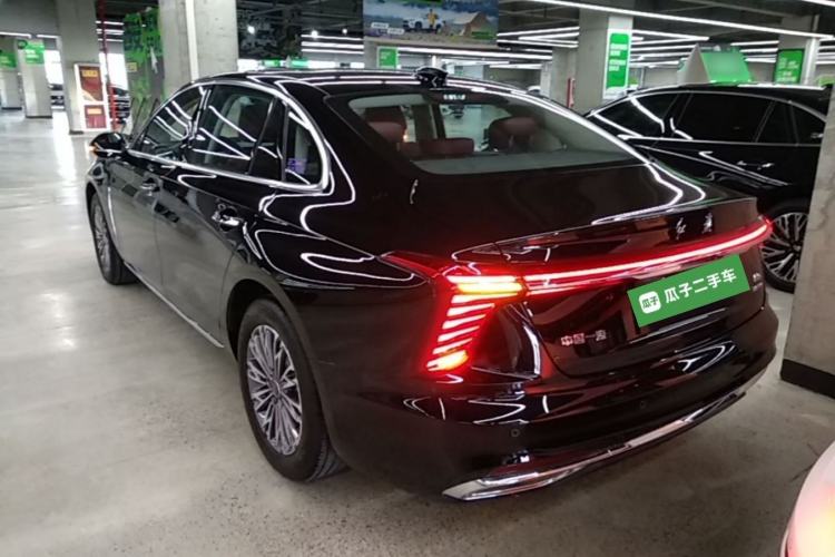 Used Hongqi H5 2025 1.5T DCT Qiyun 500 000th Unit Commemorative Edition Rear Left 45 Deg