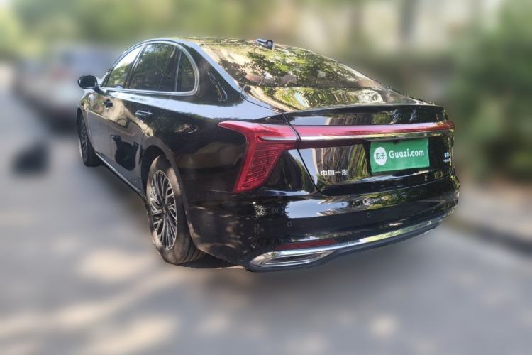 Used Hongqi H5 2025 2.0T Automatic Flag Edition – 500 000 Units Commemorative Version Rear Left 45 Deg