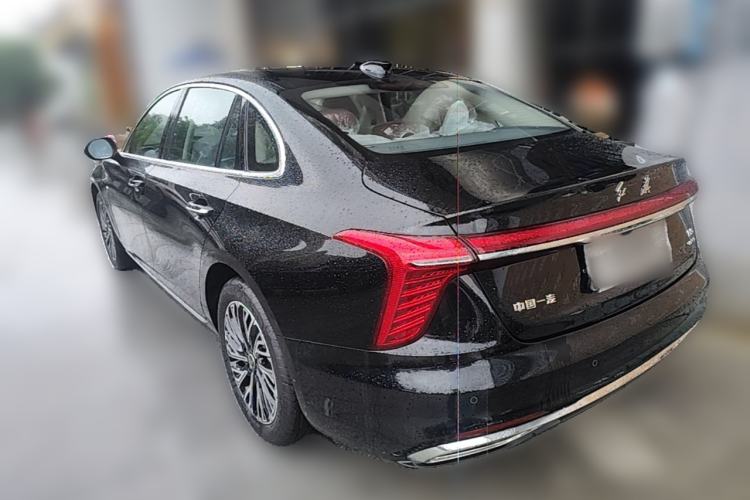 Used Hongqi H5 2025 2.0T Automatic Flag Edition – 500 000 Units Commemorative Version Rear Left 45 Deg