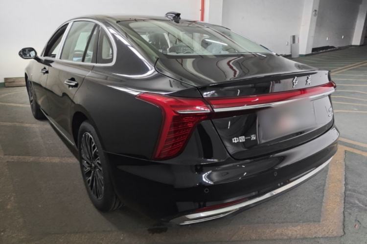 Used Hongqi H5 2025 2.0T Automatic Flag Edition – 500 000 Units Commemorative Version Rear Left 45 Deg