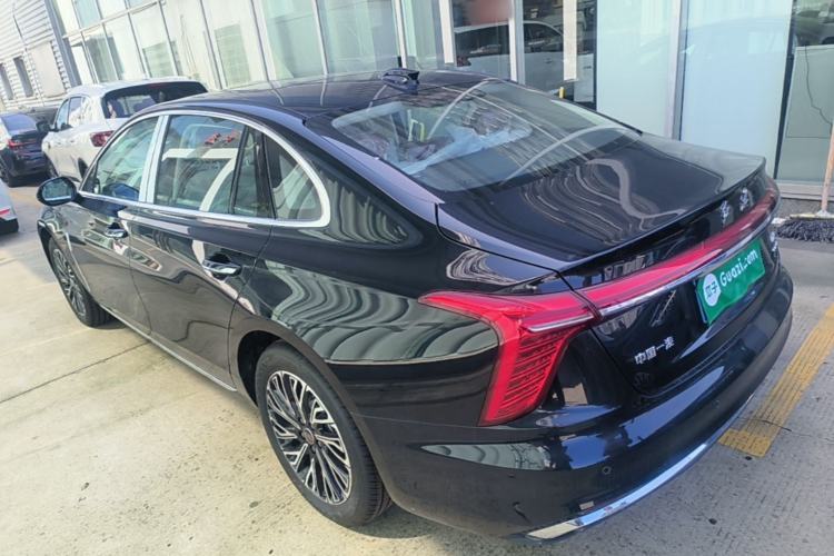 Used Hongqi H5 2025 2.0T Automatic Flag Edition – 500 000 Units Commemorative Version Rear Left 45 Deg