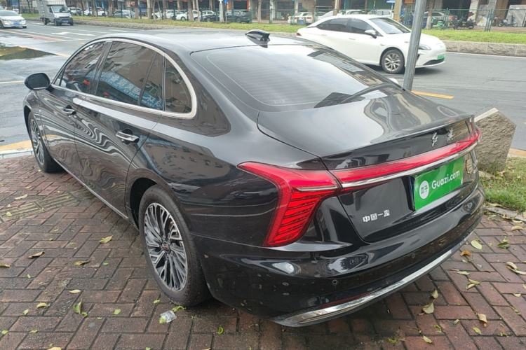 Used Hongqi H5 2025 2.0T Automatic Flag Edition – 500 000 Units Commemorative Version Rear Left 45 Deg