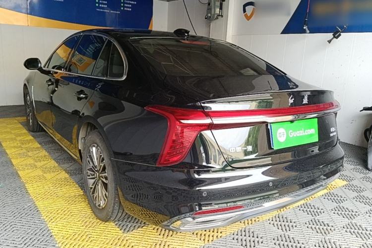 Used Hongqi H5 2025 1.5T DCT Qiyun 500 000th Unit Commemorative Edition Rear Left 45 Deg