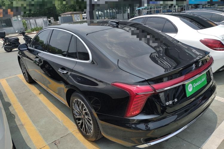 Used Hongqi H5 2025 2.0T Automatic Flag Edition – 500 000 Units Commemorative Version Rear Left 45 Deg