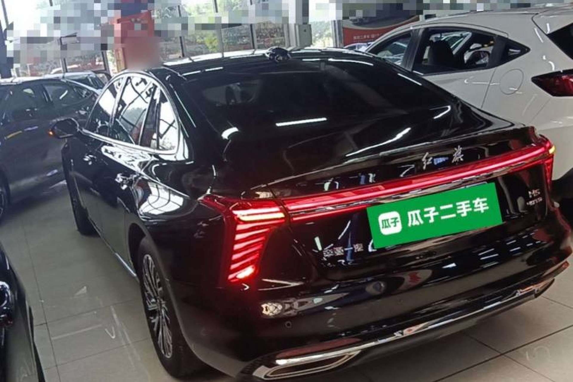Used Hongqi H5 2025 2.0T Automatic Flag Edition – 500 000 Units Commemorative Version Rear Left 45 Deg
