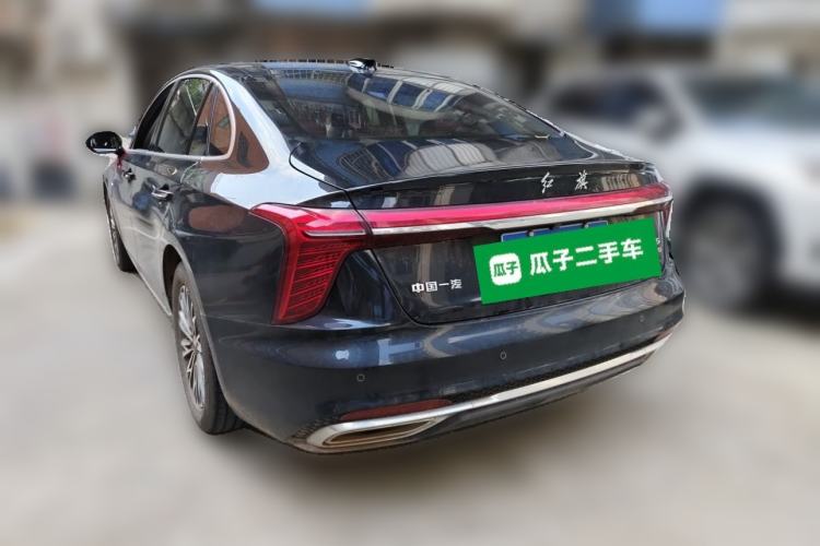 Used Hongqi H5 2025 1.5T DCT Qiyun 500 000th Unit Commemorative Edition Rear Left 45 Deg