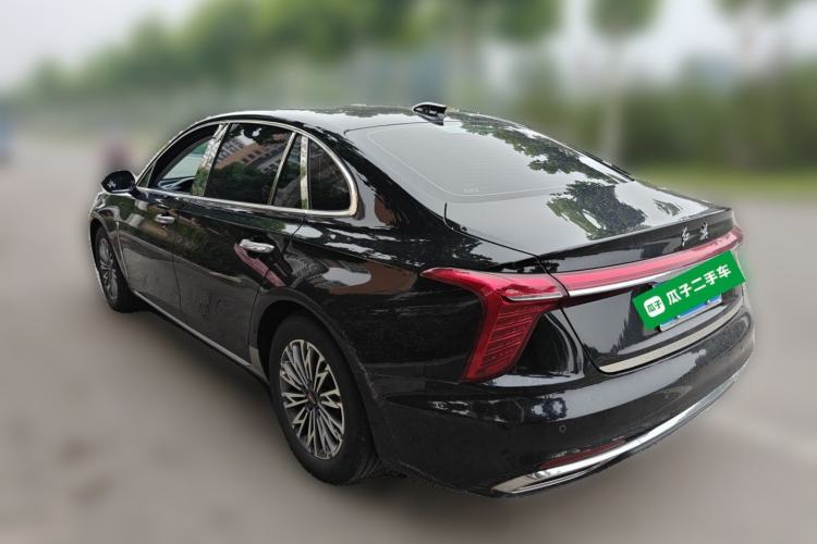 Used Hongqi H5 2025 1.5T DCT Qiyun 500 000th Unit Commemorative Edition Rear Left 45 Deg