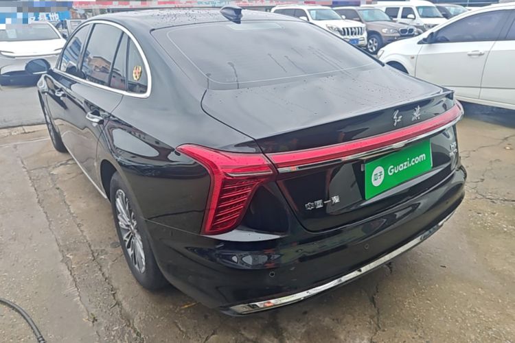 Used Hongqi H5 2025 1.5T DCT Qiyun 500 000th Unit Commemorative Edition Rear Left 45 Deg