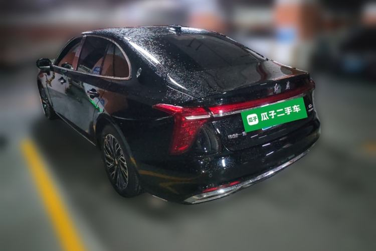 Used Hongqi H5 2025 2.0T Automatic Flag Edition – 500 000 Units Commemorative Version Rear Left 45 Deg