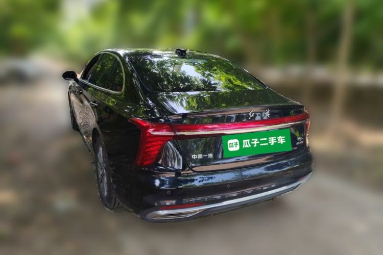 Used Hongqi H5 2025 1.5T DCT Qiyun 500 000th Unit Commemorative Edition Rear Left 45 Deg