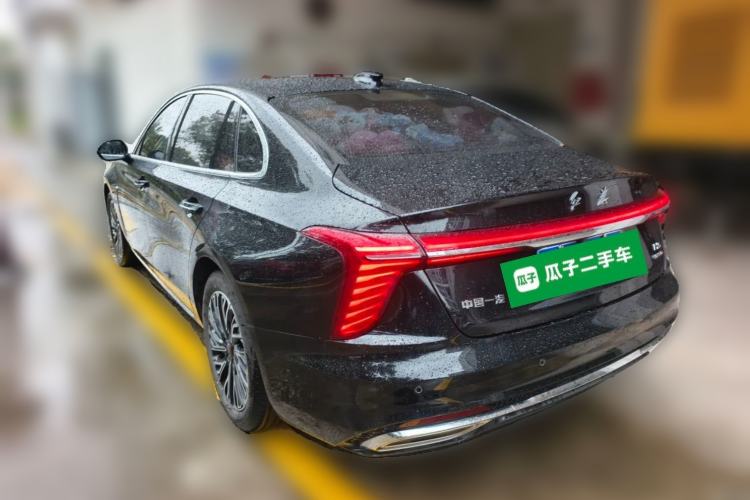 Used Hongqi H5 2025 2.0T Automatic Flag Edition – 500 000 Units Commemorative Version Rear Left 45 Deg