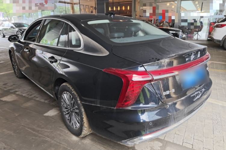Used Hongqi H5 2025 2.0T Automatic Flagship 500 000th Unit Anniversary Edition Rear Left 45 Deg