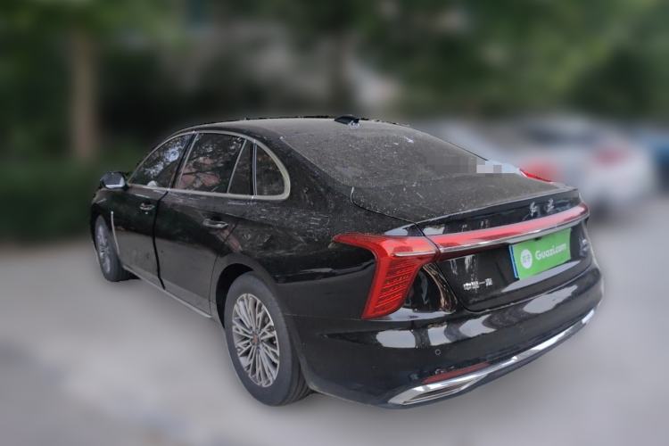 Used Hongqi H5 2025 2.0T Automatic Flagship 500 000th Unit Anniversary Edition Rear Left 45 Deg
