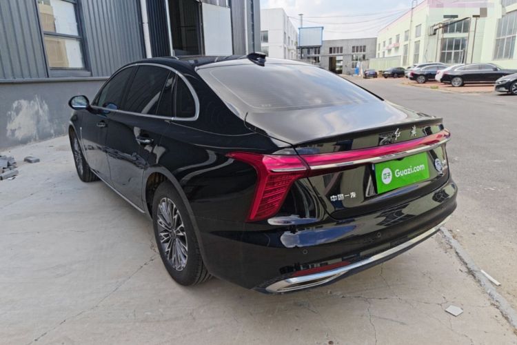 Used Hongqi H5 2025 1.5T DCT Qiyun 500 000th Unit Commemorative Edition Rear Left 45 Deg