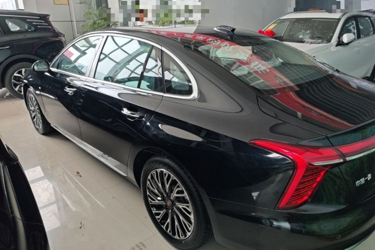 Used Hongqi H5 2025 2.0T Automatic Flag Edition – 500 000 Units Commemorative Version Rear Left 45 Deg