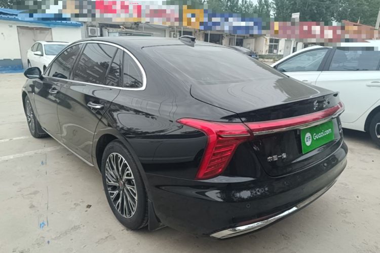 Used Hongqi H5 2025 2.0T Automatic Flag Edition – 500 000 Units Commemorative Version Rear Left 45 Deg