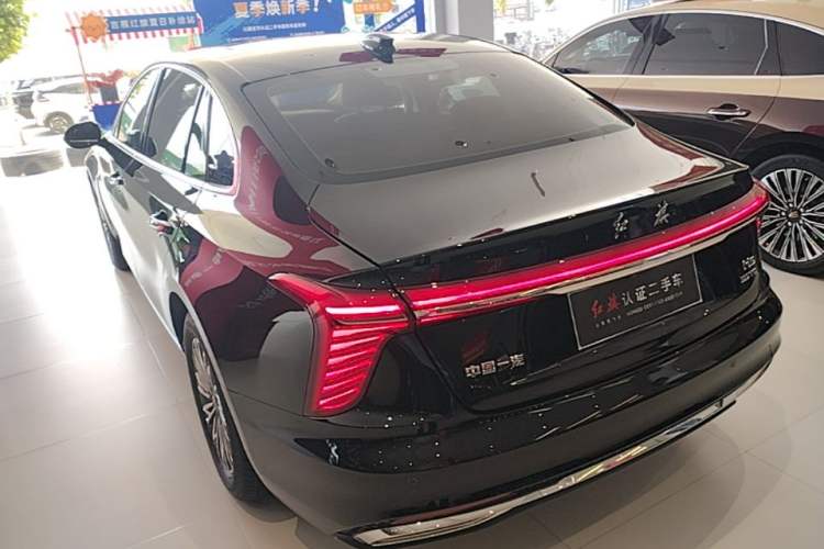 Used Hongqi H5 2025 1.5T DCT Qiyun 500 000th Unit Commemorative Edition Rear Left 45 Deg