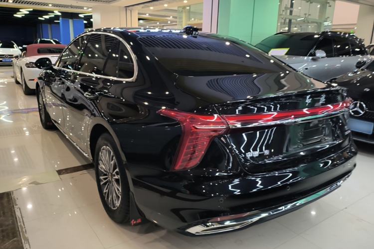 Used Hongqi H5 2025 1.5T DCT Qiyun 500 000th Unit Commemorative Edition Rear Left 45 Deg